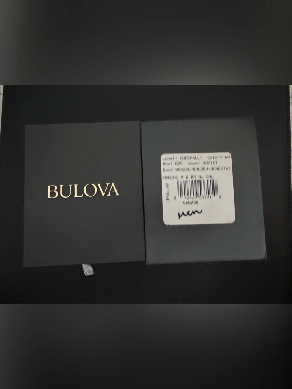 Bulova Men's Blue Dial Silver Stainless Steel Chronograph Watch